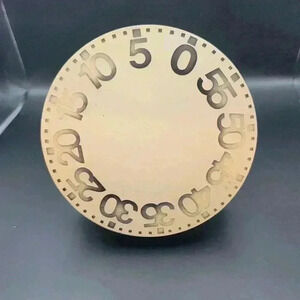 Vintage American Family Scale Company Kitchen Timer 6” Beige 1960s WORKING